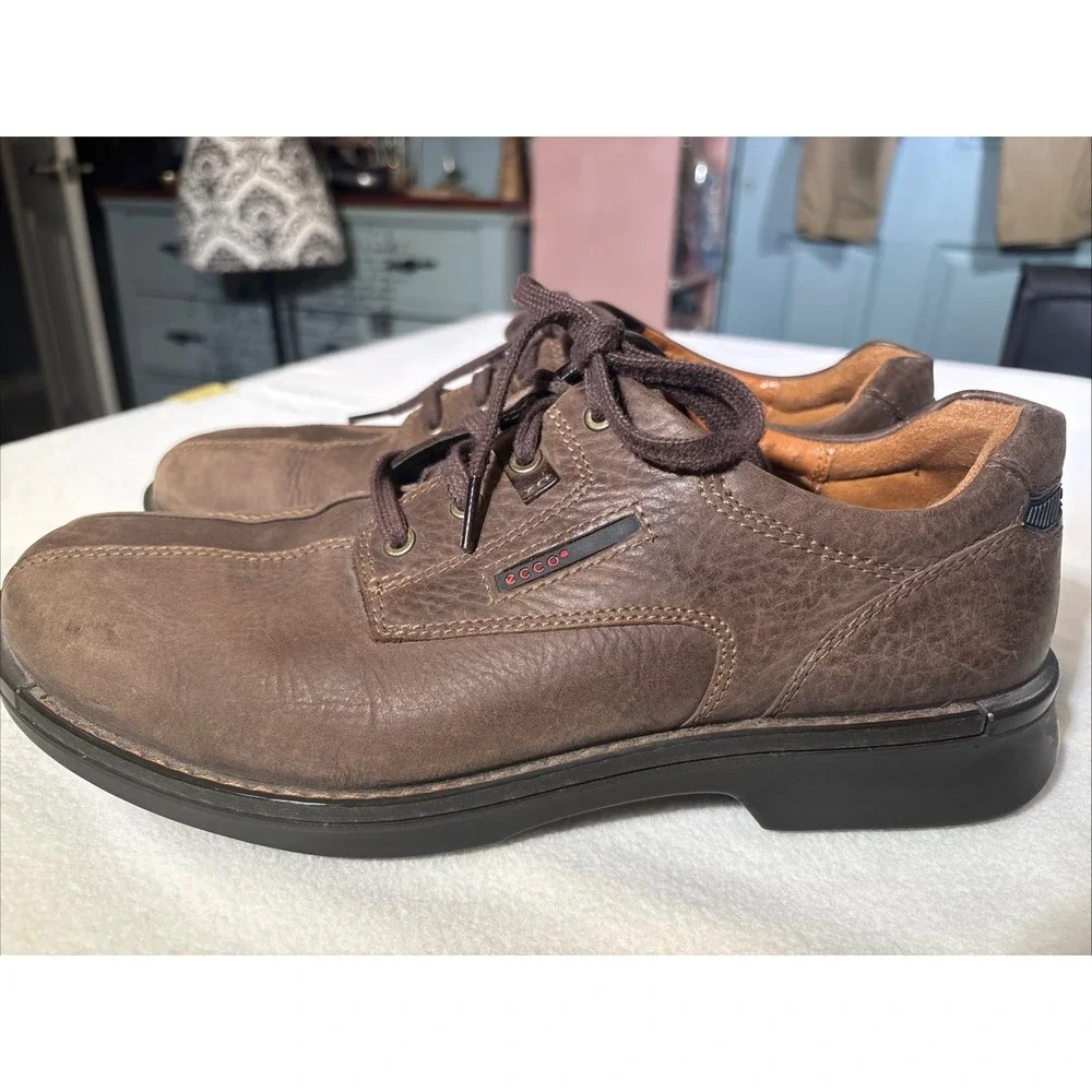 Ecco Men's Stable‎ Balance Shock Point Suede Cushioning Shoes Size 12